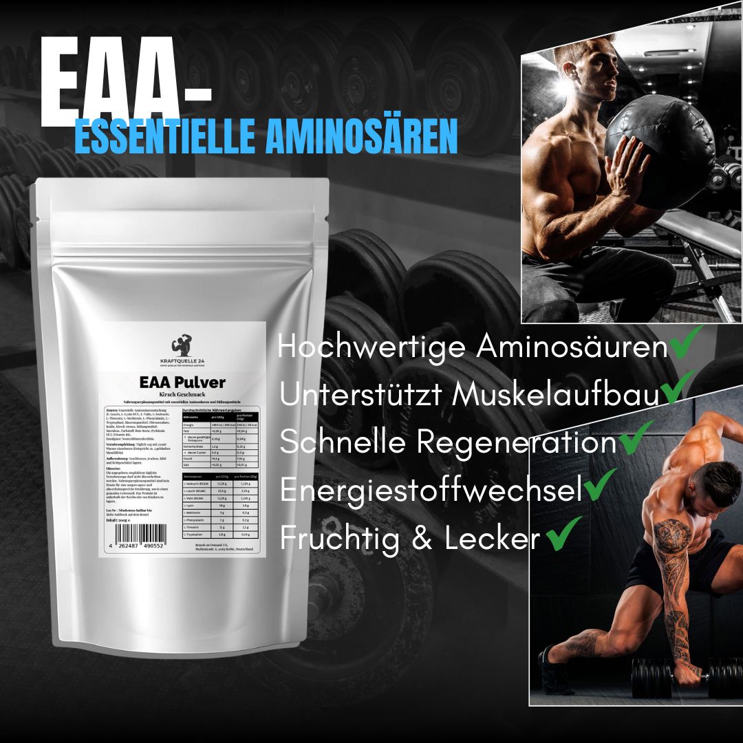 EAA (Essentielle Aminosäuren) Kirsche - 500g