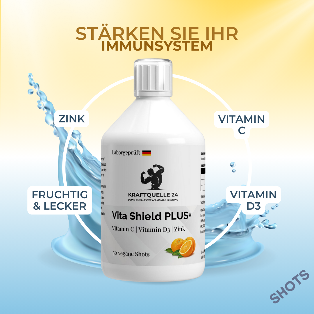 Vita Shield PLUS+ Shots - Fresh Orange - 500ml