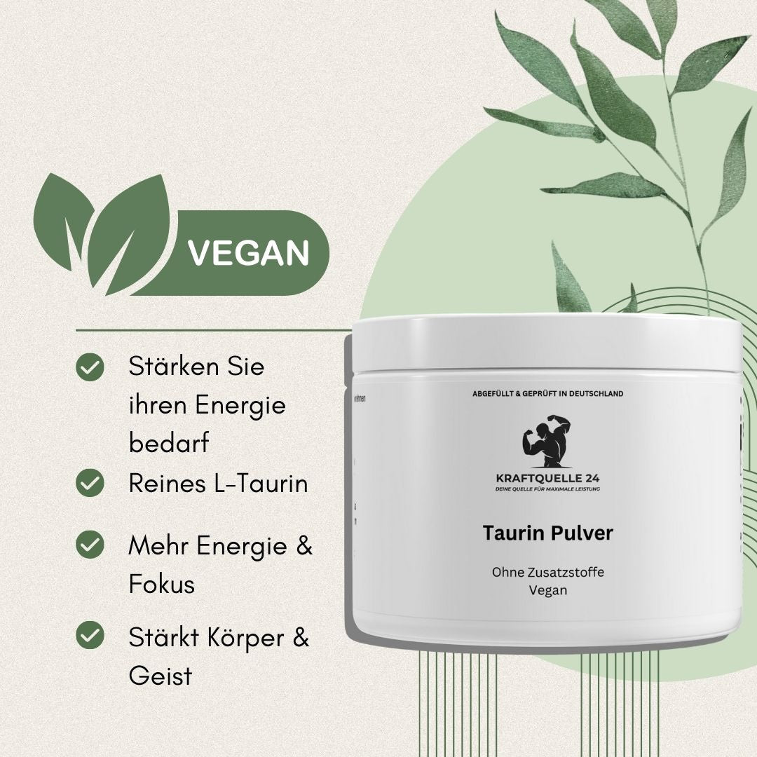 Taurin Pulver - 250g