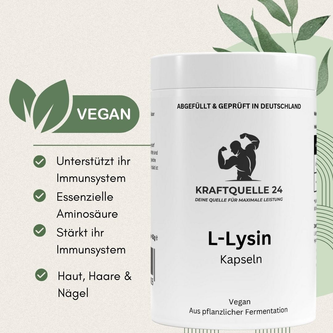 L-Lysin - 100 Kapseln