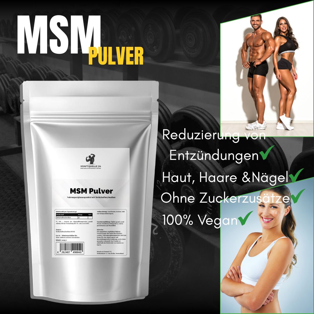MSM Pulver - 500g