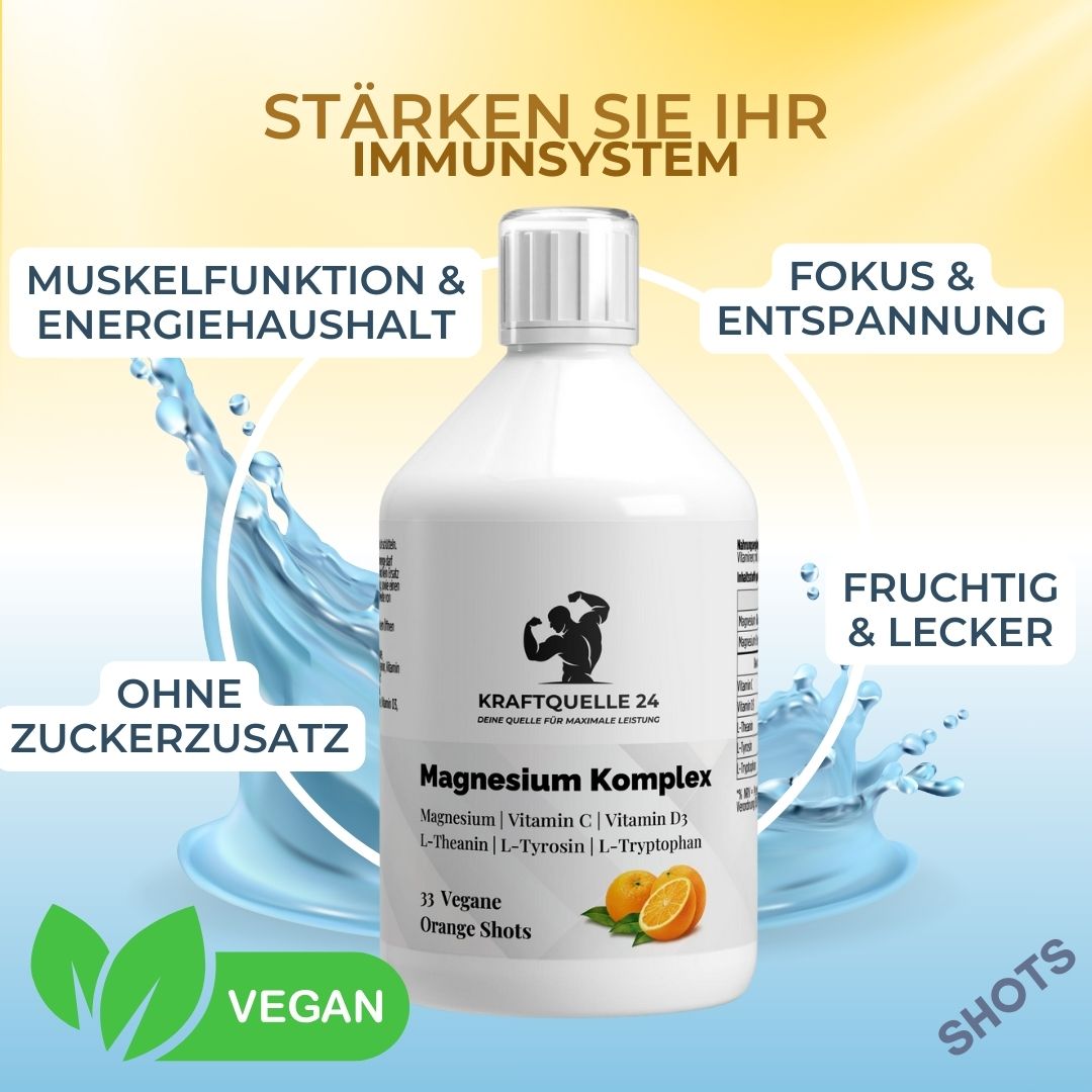 Magnesium Komplex Shots Plus+ - 500ml