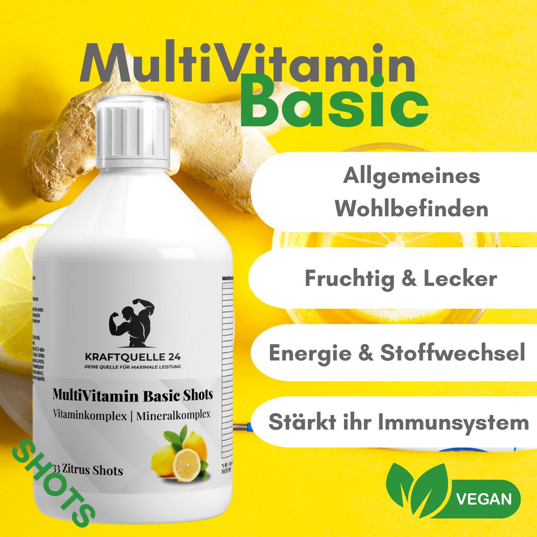 Multivitamin Basic Shots Plus+ - 500ml